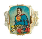 'SUPERMAN ACTION RING' FROM 1966 WITH VARIETY BASE.