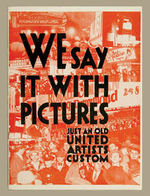 UNITED ARTISTS PICTURES EXHIBITORS BOOK.