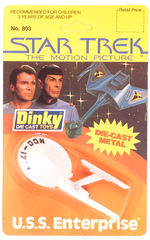 "STAR TREK THE MOTION PICTURE U.S.S. ENTERPRISE" DINKY DIE CAST TOY.