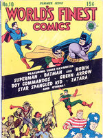 "WORLD'S FINEST COMICS #10" COMIC BOOK.