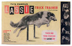 “LASSIE TRICK TRAINER” DOG TRAINING KIT.