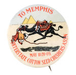 COTTON SEED INDUSTRY 1909 CONVENTION WITH EGYPTIAN MOTIF.