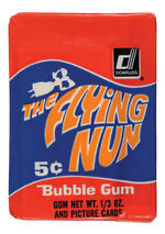 "THE FLYING NUN" GUM CARD DISPLAY BOX/UNOPENED PACK.