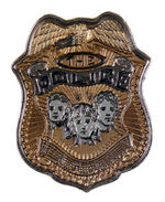 "THE POLICE" ROCK GROUP BADGE.