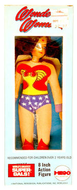 “WONDER WOMAN” BOXED MEGO ACTION FIGURE.