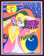 JIM SALZER YARDBIRDS CONCERT POSTER.