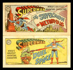 SUPERMAN KELLOGG’S PREMIUM COMIC BOOK PAIR.