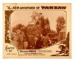 “THE NEW ADVENTURES OF TARZAN” SERIAL LOBBY CARD.