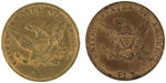 JOHN C. FREMONT PAIR OF 1856 CAMPAIGN TOKENS.