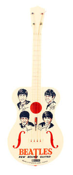 “THE BEATLES NEW SOUND GUITAR.”