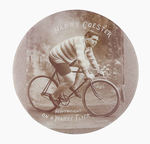 HAKE COLLECTION RARE REAL PHOTO BICYCLE RACER.