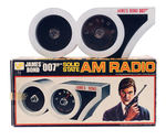 “JAMES BOND 007 – LOGO BOXED AM RADIO.”