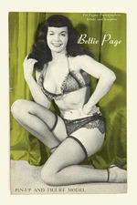 "BETTIE PAGE PIN-UP AND FIGURE MODEL" PHOTOGRAPHY BOOKLET.