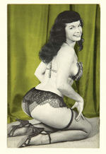 "BETTIE PAGE PIN-UP AND FIGURE MODEL" PHOTOGRAPHY BOOKLET.