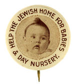 EARLY "JEWISH HOME FOR BABIES."