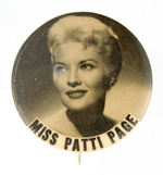 "MISS PATTI PAGE" FROM HAKE COLLECTION & CPB.