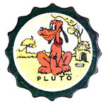 "PLUTO" CATALIN PLASTIC PENCIL SHARPENER.