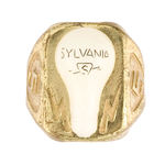 BUCK ROGERS RELATED "SYLVANIA" TV GLOW RING.