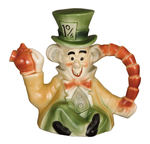 "MAD HATTER" FROM ALICE IN WONDERLAND TEAPOT BY REGAL CHINA.