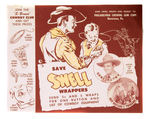 ROY ROGERS AND TRIGGER, GENE AUTRY SWELL CHEWING GUM PROMO AD.