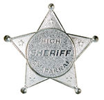 "HIGH CHAPARRAL SHERIFF."