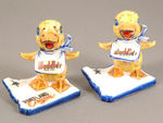 "WADDLE'S/PORTLAND OREGON" SALT & PEPPER SHAKERS.