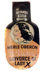 ALEXANDER KORDA AND MERLE OBERON MOVIE CLICKER.