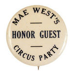 FIRST SEEN MAE WEST BUTTON.