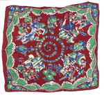 "GULLIVER'S TRAVELS" COLORFUL CHARACTER SCARF