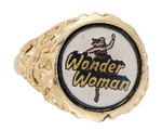 "WONDER WOMAN" SCARCE 1976 RING.