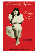 "EXCLUSIVELY YOURS EVELYN WEST" PIN-UP PHOTOGRAPHY BOOK.