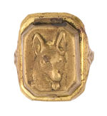 RIN TIN TIN BRASS MAGIC RING.