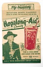 "HOPALONG-AID" DRINK PACKET.