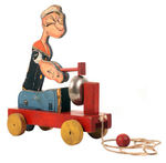 FIRST POPEYE FISHER-PRICE PULL TOY 1935.