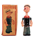 "POPEYE" CELLULOID WIND-UP TOY.