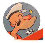 "POPPIN' POPEYE" ELECTRIC TARGET GAME.