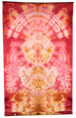 TIE-DYE WALL HANGING.