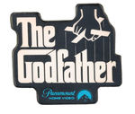 "THE GODFATHER" VIDEO PROMO BADGE.