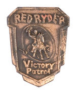 "RED RYDER VICTORY PATROL" CLUB MEMBER BADGE.