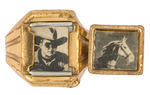 LONE RANGER ARMY INSIGNIA SECRET COMPARTMENT RING.