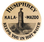 RARE 'KALA-MAZOO" WATER HEATER.