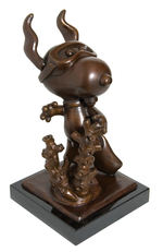 "SNOOPY" LIMITED EDITION ARTIST PROOFS BRONZE STATUE SET BY ARTIST STAN PAWLOWSKI.