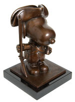 "SNOOPY" LIMITED EDITION ARTIST PROOFS BRONZE STATUE SET BY ARTIST STAN PAWLOWSKI.