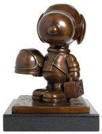 "SNOOPY" LIMITED EDITION ARTIST PROOFS BRONZE STATUE SET BY ARTIST STAN PAWLOWSKI.