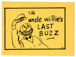 "UNCLE WILLIE" 8-PAGERS GROUP.