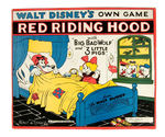 "RED RIDING HOOD WITH BIG BAD WOLF AND 3 LITTLE PIGS"  RARE GAME.