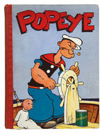 "POPEYE THE SAILOR MAN" ENGLISH HARDCOVER BOOK.