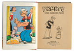 "POPEYE THE SAILOR MAN" ENGLISH HARDCOVER BOOK.