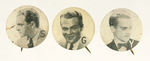 JAMES CAGNEY NAME-SPELLING 3 PREMIUM BUTTONS.