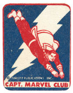 “CAPT. MARVEL CLUB” RECTANGULAR PATCH.